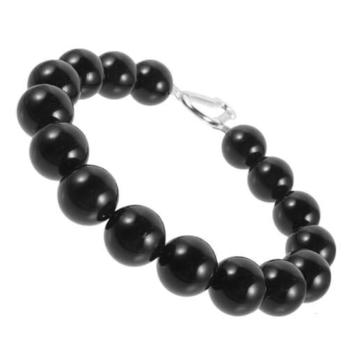 BESTonZON Edelstahl PVC Perlen Flaggenmast Retainer Ring Windfest Langlebig für Fahnenmast Befestigung Perlen Dunkles Softseil Zubehör für Flaggenhalterung von BESTonZON