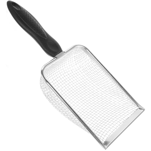 BESTonZON Edelstahl Reptilien Sandsieb Schaufel mit Feinem Filternetz Stabile Reinigungsschaufel für Terrarium Substrat Langlebig und Sicher für Eidechsen und Schlangen BESTonZON Edelstahl Reptilien Sandsieb Schaufel mit Feinem Filternetz Stabile Reinigungsschaufel für Terrarium Substrat Langlebig und Sicher für Eidechsen und Schlangen von BESTonZON