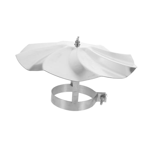 BESTonZON Edelstahl Schornsteinkappe Regenhaube Schornsteinabdeckung Dachentlüftungsschutz für Kaminofen Holzofen Rauchrohr Außen Wetterfest und Einfach zu Montieren BESTonZON Edelstahl Schornsteinkappe Regenhaube Schornsteinabdeckung Dachentlüftungsschutz für Kaminofen Holzofen Rauchrohr Außen Wetterfest und Einfach zu Montieren von BESTonZON