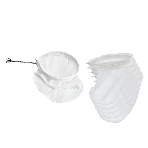 BESTonZON Edelstahl Sieb Mit Kaffeefilterbeutel Und Milchteefilterbeutel Stoffsieb Mit Henkel Für Tee Kaffee Und Gewürze BESTonZON Edelstahl Sieb Mit Kaffeefilterbeutel Und Milchteefilterbeutel Stoffsieb Mit Henkel Für Tee Kaffee Und Gewürze von BESTonZON