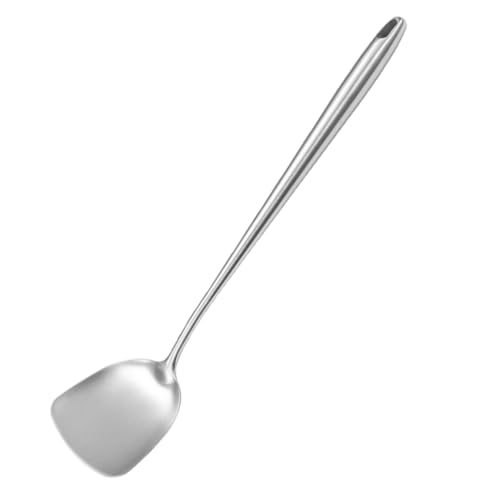 BESTonZON Spachtel Aus Edelstahl Wok Spatel Und Pfanne Küchenköpfe Universal Wok Nickle. Wok Zubehör Spatel Turner. Griffspatel Zum Kochen Backspatel Rostfreier Stahl Steakspatel Verlängern BESTonZON Spachtel Aus Edelstahl Wok Spatel Und Pfanne Küchenköpfe Universal Wok Nickle. Wok Zubehör Spatel Turner. Griffspatel Zum Kochen Backspatel Rostfreier Stahl Steakspatel Verlängern von BESTonZON