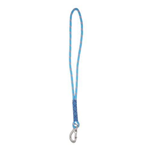 BESTonZON Einstellbare Baum Schaukelgurte mit Rostfreiem Stahlkarabiner Schwerlast Hängemattenaufhängung Blau Robuste Seilbefestigung für Outdoor Hängesessel und Yoga Schaukeln von BESTonZON