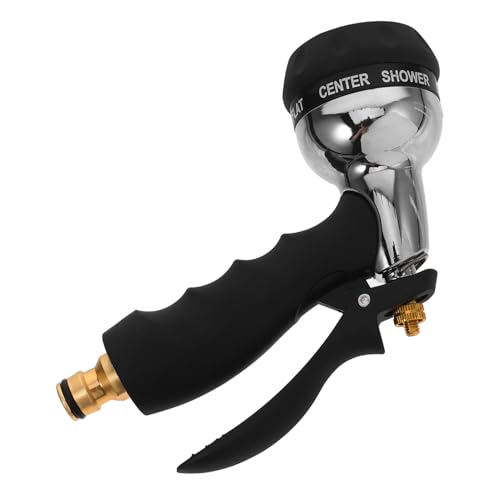 BESTonZON Einstellbare Metall Gartenschlauchdüse Hochdruck Wassersprüher Funktionen Komfortgriff für Autowäsche Gartenbewässerung Reinigung Handbrause Langlebig BESTonZON Einstellbare Metall Gartenschlauchdüse Hochdruck Wassersprüher Funktionen Komfortgriff für Autowäsche Gartenbewässerung Reinigung Handbrause Langlebig von BESTonZON