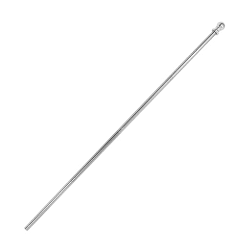 BESTonZON Einstellbarer Edelstahl Fahnenmast mit Drehhalterung für Hauswand Balkon Garten Anti verhedderung Wetterfest Vielseitig für Terrasse und Veranda Geeignet von BESTonZON