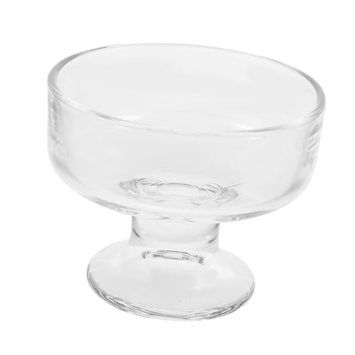 BESTonZON Klare Eisbecher Aus Dessertschalen Kristallbecher Mit Fuß Glasbecher Klare Glasbecher von BESTonZON