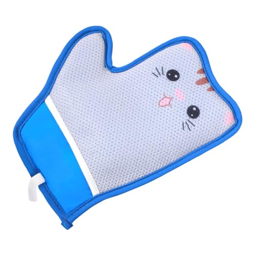 BESTonZON Elektrostatischer Katzenhaarentferner Handschuhe Wiederverwendbare Doppelseitige Haustierpflegehandschuhe zur Sanften Entfernung von Tierhaaren Möbeln Kleidung Teppichen und von BESTonZON