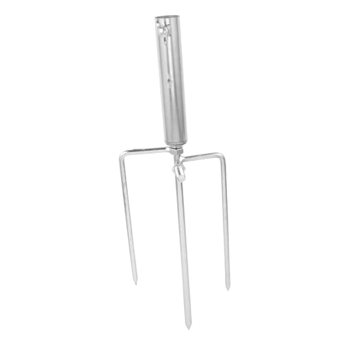 BESTonZON Erdanker Robuster Bodenanker für Strand Garten und Angeln Stabiler Schirmständer für Sonnenschirme Boho Style Langlebig von BESTonZON