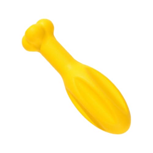 BESTonZON Eva Kauspielzeug Hund Welpe Chicken Bone Zahnen Interaktiv Zahnreinigung für Kleine Hunde Gelb BESTonZON Eva Kauspielzeug Hund Welpe Chicken Bone Zahnen Interaktiv Zahnreinigung für Kleine Hunde Gelb von BESTonZON