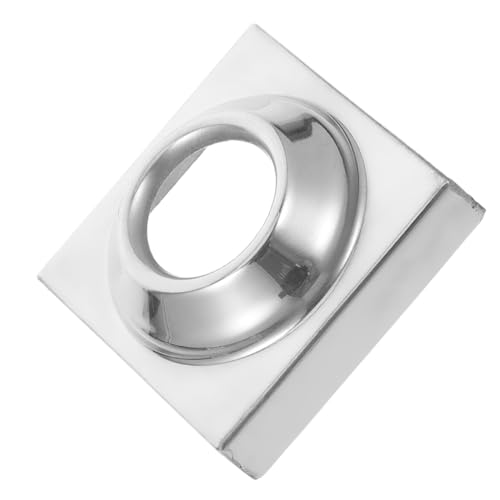 BESTonZON Fahnenmast Halterung Quadratischer Wetterfester Standfuß für Garten Außenbereich Stabiler Flaggenständer für Dekorative Fahnenmast Präsentationen von BESTonZON