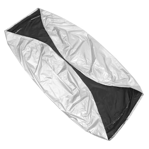 BESTonZON Faltbare Solar Poolabdeckplane Rundpoolabdeckung Material Wind und Effektiver Schutz für Aufblasbare Pools Stilvolles Design zur Verlängerung Schwimmzeit und BESTonZON Faltbare Solar Poolabdeckplane Rundpoolabdeckung Material Wind und Effektiver Schutz für Aufblasbare Pools Stilvolles Design zur Verlängerung Schwimmzeit und von BESTonZON