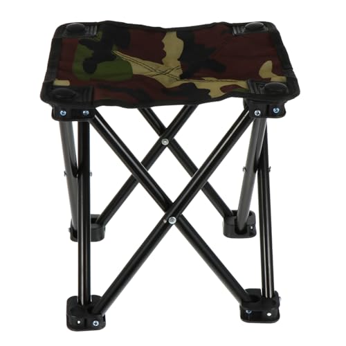 BESTonZON Faltbarer Angelhocker Tragbar Leicht Outdoor Klappstuhl Campingstuhl Faltbar Vielseitig Rückenfrei Kompakt für Garten Picknick und Erholung BESTonZON Faltbarer Angelhocker Tragbar Leicht Outdoor Klappstuhl Campingstuhl Faltbar Vielseitig Rückenfrei Kompakt für Garten Picknick und Erholung von BESTonZON