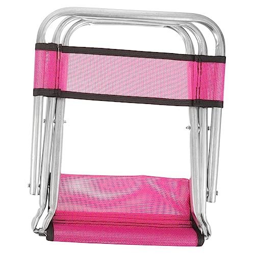 BESTonZON Angelstuhl Faltbar Tragbar Campingstuhl Outdoor Klappstuhl für Angeln Reisen von BESTonZON