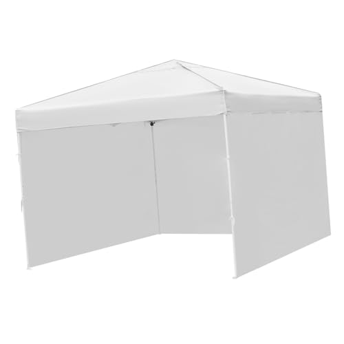 BESTonZON Faltbares Partyzelt mit Seitenteilen Robuster Eisenrahmen UV Schutz Wind Regenschutz Schneller Aufbau Vielseitiges Outdoor Canopy für Camping Garten und Veranstaltungen von BESTonZON