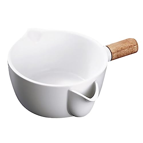 BESTonZON Fettabscheiderbecher Fetttrennkrug Bratenölabscheider Soßentrenner Stainer-stahlsieb Fett Sieb Fetttrennkanne Fettsieb Soßenabschäumer Esslöffel Küchenschüssel Keramik Weiß BESTonZON Fettabscheiderbecher Fetttrennkrug Bratenölabscheider Soßentrenner Stainer-stahlsieb Fett Sieb Fetttrennkanne Fettsieb Soßenabschäumer Esslöffel Küchenschüssel Keramik Weiß von BESTonZON