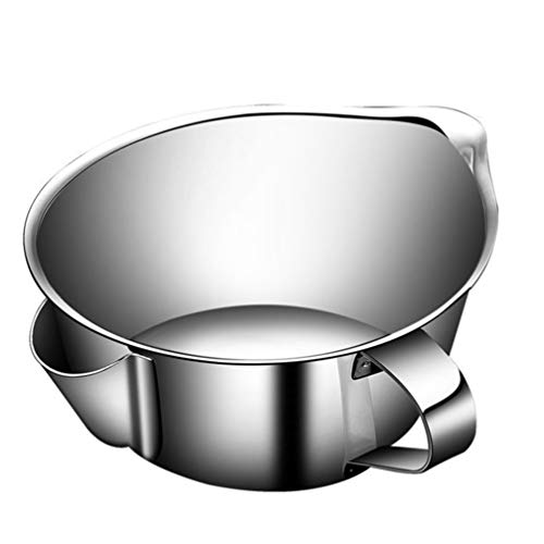 BESTonZON Fetttrennkanne Fetttrenner Edelstahl Suppen Fettabscheider Kanne 500ml Fettbeh?lter Topf Lagerung von Frittier?l und Speisefett K¨¹Che Beh?lter Restaurant Zuhause BESTonZON Fetttrennkanne Fetttrenner Edelstahl Suppen Fettabscheider Kanne 500ml Fettbeh?lter Topf Lagerung von Frittier?l und Speisefett K¨¹Che Beh?lter Restaurant Zuhause von BESTonZON