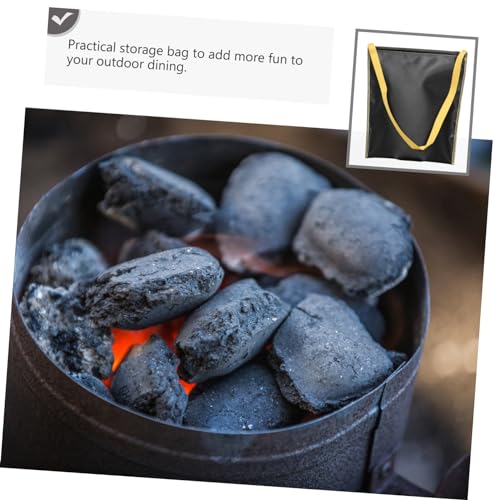 BESTonZON Feuerfeste Hitzebeständige Aufbewahrungstasche Langlebig Tragbar Geeignet für Camping Zündmaterial und Sichere Lagerung von Brennbaren Gegenständen Schwarz BESTonZON Feuerfeste Hitzebeständige Aufbewahrungstasche Langlebig Tragbar Geeignet für Camping Zündmaterial und Sichere Lagerung von Brennbaren Gegenständen Schwarz von BESTonZON