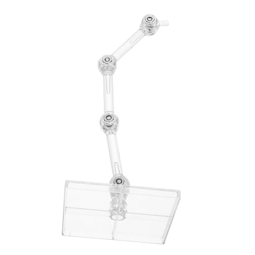BESTonZON Figurenständer Modellständer Aus Kunststoff Displayhalter Modelle Stehen Unterstützung Für Actionfiguren Action-display-halter Desktop-display-rack Transparent Plastik von BESTonZON
