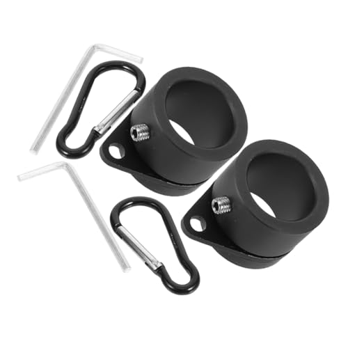 BESTonZON Flaggenhalter Aluminiumlegierung Fahnenmast Drehring Wetterfest Spinner Clips Verheddern Fahnenmast Zubehör für Reibungslose Rotation und Einfache Montage von BESTonZON