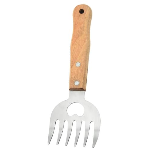 BESTonZON Fleischkrallen mit Langem für Bbq Grill zum Zerkleinern von Pulled Pork Hähnchen Flaschenöffner für Camping Picknick von BESTonZON