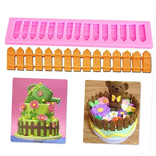 BESTonZON Fondantformen Gummiformen Aus Silikon Zuckergussformen Zaun Form Zaun-fondant-form Zaun Kuchenform Kuchendekorationsform Zaunform Aus Silikon Kuchen Schablone Schokolade Backform BESTonZON Fondantformen Gummiformen Aus Silikon Zuckergussformen Zaun Form Zaun-fondant-form Zaun Kuchenform Kuchendekorationsform Zaunform Aus Silikon Kuchen Schablone Schokolade Backform von BESTonZON