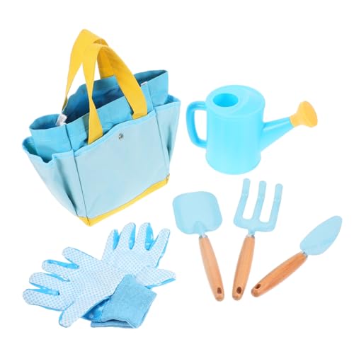 BESTonZON Gartengeräte Set mit Schaufel Rechen Gießkanne Holzgriff Leicht Tragbar für Kleine Gartenfreunde Ab Jahren zum Pflanzen Freien BESTonZON Gartengeräte Set mit Schaufel Rechen Gießkanne Holzgriff Leicht Tragbar für Kleine Gartenfreunde Ab Jahren zum Pflanzen Freien von BESTonZON