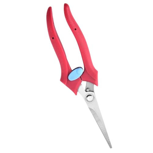 BESTonZON Gartenschere mit Edelstahlklinge Ergonomisch Rutschfest Multifunktional Gartentrimmer für Obstbaumschnitt und Strauchpflege von BESTonZON