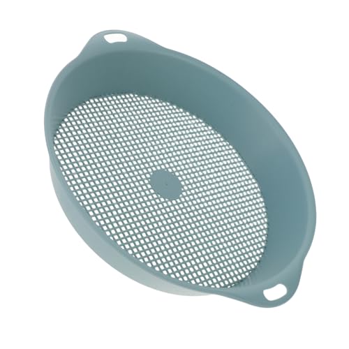 BESTonZON Gartensieb Maschenweite Robust für Bodensieb Sandfilterung mit Seitlichen Griffen Vielseitiges Siebwerkzeug zur Präzisen Trennung von Gartenerde und Kies Leicht zu Reinigen für von BESTonZON