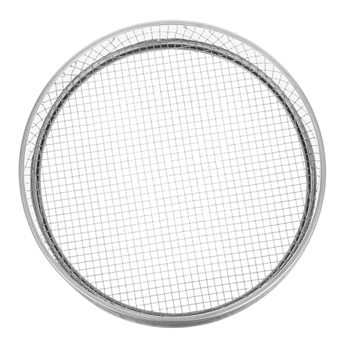 BESTonZON Gartensieb aus Effizientes Durchwurfsieb für Erde Sand Kompost und Steine Glatte Kanten Vielseitig für Gartenarbeit und Outdoor Pflanzen Geeignet von BESTonZON