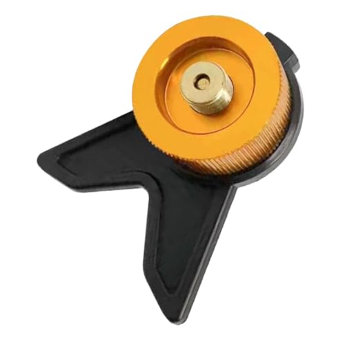 BESTonZON Gas Tank Converter Adapter mit Halterung Tragbarer Camping Gaskocher Adapter für Outdoor Kocher Kompatibel mit Flachen Gaskartuschen Einfache Installation BESTonZON Gas Tank Converter Adapter mit Halterung Tragbarer Camping Gaskocher Adapter für Outdoor Kocher Kompatibel mit Flachen Gaskartuschen Einfache Installation von BESTonZON