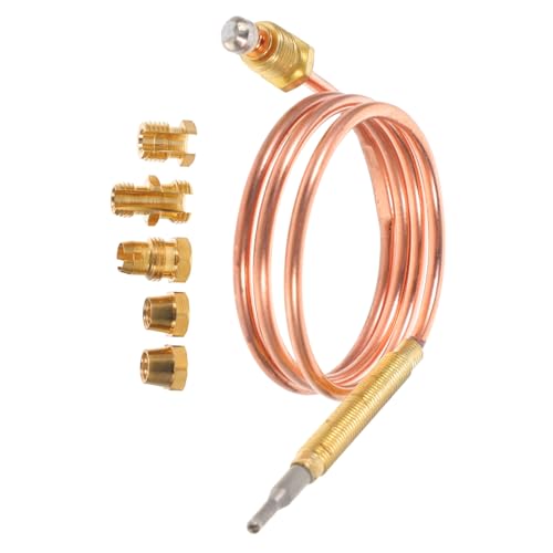 BESTonZON Gasthermoelement für Grill Ofen und Heizgeräte Sicherheitssensor mit Zuverlässigem Flammschutz Einfache Kompatibel mit Verschiedenen Kamin und Küchenmodellen von BESTonZON