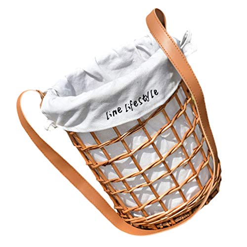 BESTonZON Geflochtenen Korb Picknickkorb Einkaufskorb Geschenkkorb Tragekorb mit Liner Blumenmädchen Korb Rustikale Landhausstil Picknickbedarf Allzweckkorb Erntekorb Aufbewahrungskorb Klein BESTonZON Geflochtenen Korb Picknickkorb Einkaufskorb Geschenkkorb Tragekorb mit Liner Blumenmädchen Korb Rustikale Landhausstil Picknickbedarf Allzweckkorb Erntekorb Aufbewahrungskorb Klein von BESTonZON