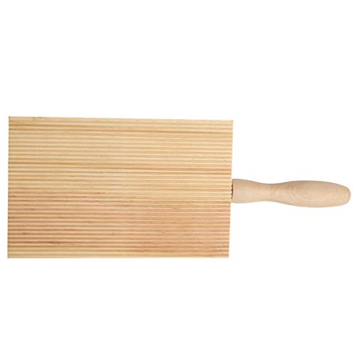 BESTonZON Gnocchi Brett Holz Gnocchi Abstreifer Pasta Stripper Cuttermesser für einfache Herstellung authentischer hausgemachter Nudeln und Butter ohne Kleben Pin Küche Werkzeug von BESTonZON