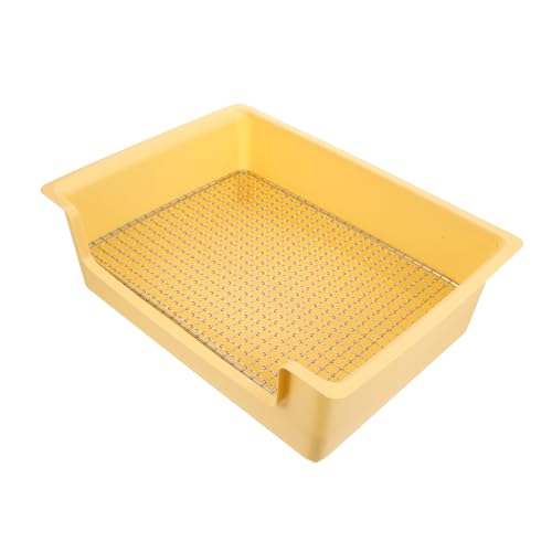 BESTonZON Große Kaninchen Toilette mit Sicherem Katzenklo für Zwergkaninchen Meerschweinchen und Hamster Leicht zu Reinigen Langlebiges Nagermatten Zubehör für Zuhause und Büro BESTonZON Große Kaninchen Toilette mit Sicherem Katzenklo für Zwergkaninchen Meerschweinchen und Hamster Leicht zu Reinigen Langlebiges Nagermatten Zubehör für Zuhause und Büro von BESTonZON