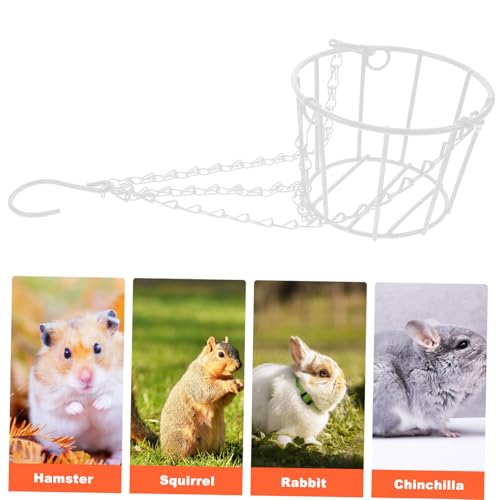 BESTonZON Hängende Kaninchen Heuraufe aus Metall Stabiler Bunny Feeder für Meerschweinchen und Kleintiere Platzsparender Futterkorb für Hasen und Hamster Langlebiger Futterhalter für Stall BESTonZON Hängende Kaninchen Heuraufe aus Metall Stabiler Bunny Feeder für Meerschweinchen und Kleintiere Platzsparender Futterkorb für Hasen und Hamster Langlebiger Futterhalter für Stall von BESTonZON