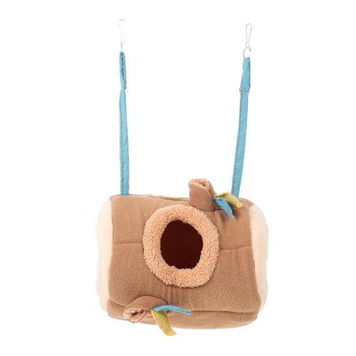 BESTonZON Hängendes Hamsterhaus Warmes Winterbett für Kleine Haustiere Gemütliches für Hamster Meerschweinchen Zwerghasen und von BESTonZON