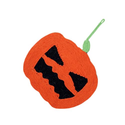 BESTonZON Halloween Katzenkratzbrett Kürbis Kratzspielzeug für Katzen Unterhaltsame Kratzmatte Gesundheit und Aktivität für Drinnen Stimmungsaufhellung BESTonZON Halloween Katzenkratzbrett Kürbis Kratzspielzeug für Katzen Unterhaltsame Kratzmatte Gesundheit und Aktivität für Drinnen Stimmungsaufhellung von BESTonZON