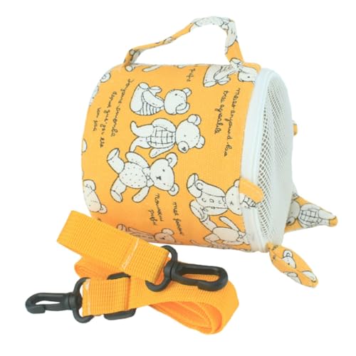 BESTonZON Hamster Tragetasche Atmungsaktive Transportbox für Kleine Haustiere für Reisen Camping und Ausflüge Leicht und Tragbar mit Belüftungslöchern für Optimalen BESTonZON Hamster Tragetasche Atmungsaktive Transportbox für Kleine Haustiere für Reisen Camping und Ausflüge Leicht und Tragbar mit Belüftungslöchern für Optimalen von BESTonZON