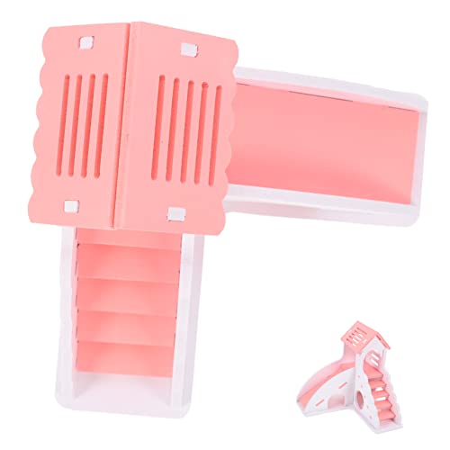 BESTonZON Hamster Versteck mit Leiter Kleintier Nest und Spielhaus Langlebiges Warmes Versteck für Kleine Haustiere Schlafen Verstecken und Geeignet für Hamster und Andere Kleintiere von BESTonZON