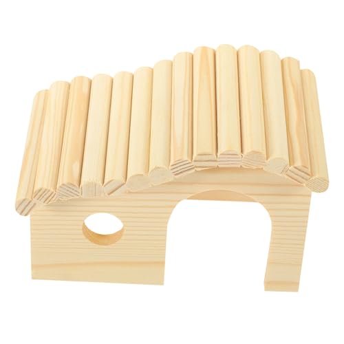BESTonZON Dwarf Hamster Haus Gemütlicher Schlafplatz Und Spielbereich Für Kleine Tiere Wie Hamster Mäuse Und Meerschweinchen Mit Balkon Futterstelle Und Leiter Natürlichem Ungiftigem BESTonZON Dwarf Hamster Haus Gemütlicher Schlafplatz Und Spielbereich Für Kleine Tiere Wie Hamster Mäuse Und Meerschweinchen Mit Balkon Futterstelle Und Leiter Natürlichem Ungiftigem von BESTonZON