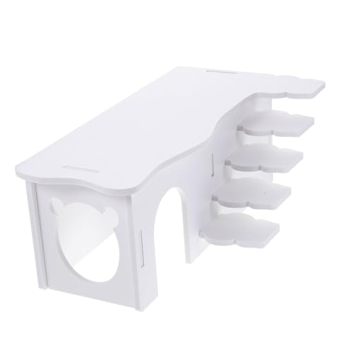 BESTonZON Hamsterhaus mit Hiding Plattform und Leiter Verschließbares Kleintier aus Langlebigem Material Komfortables Versteck und Ruheplatz für Hamster Meerschweinchen Ratten und BESTonZON Hamsterhaus mit Hiding Plattform und Leiter Verschließbares Kleintier aus Langlebigem Material Komfortables Versteck und Ruheplatz für Hamster Meerschweinchen Ratten und von BESTonZON