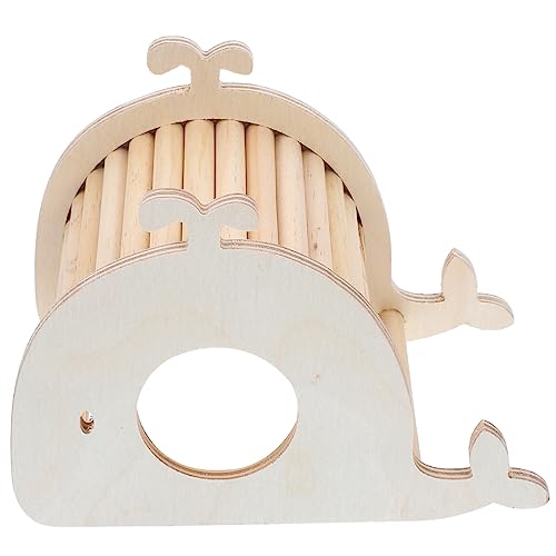 BESTonZON Holzversteck Für Hamster Schlafhaus Mit Leiter Für Kleine Haustiere Wie Chinchillas Oder Und Praktisch Für Spiel Und von BESTonZON