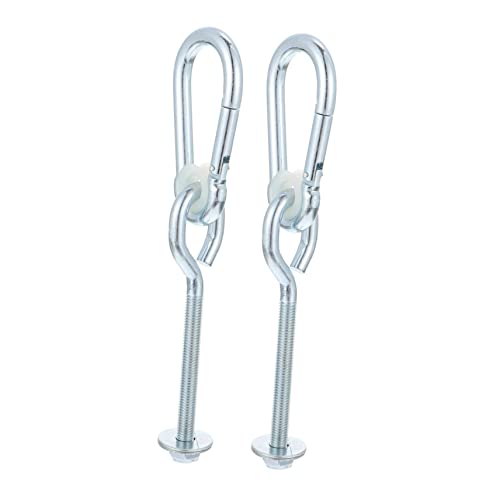 BESTonZON Hochleistungs Schaukelkarabiner Haken Galvanisierte Aufhängung für Hängematten und Schaukeln Robust und Langlebig für Outdoor Anwendungen Einfache Installation ohne BESTonZON Hochleistungs Schaukelkarabiner Haken Galvanisierte Aufhängung für Hängematten und Schaukeln Robust und Langlebig für Outdoor Anwendungen Einfache Installation ohne von BESTonZON
