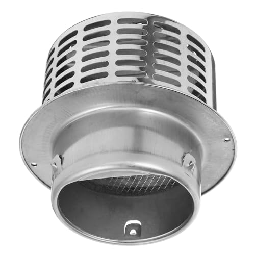 BESTonZON Hohlgeflecht Schornsteinkappe Universelle Abluftöffnungsabdeckung Einfache Installation und Verbesserte Belüftung Vogelschutz und Feinmaschiges Design von BESTonZON