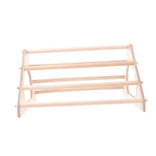 BESTonZON Holz hühnerstand Robuste Langlebig Hühnerbarsch für Küken und Vögel Handgefertigter Natürlicher Sitzstangen ersatz für Hühner Papageien und Kleine Haustiere Einfach zu Montieren von BESTonZON