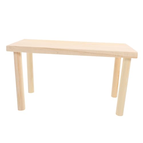 BESTonZON Holzplattform für Kleintierkäfig Multifunktionale Hamster Kletterplattform Platzsparend Pflegeleicht Geeignet für Hamster Goldhamster Meerschweinchen und Andere Kleine Haustiere BESTonZON Holzplattform für Kleintierkäfig Multifunktionale Hamster Kletterplattform Platzsparend Pflegeleicht Geeignet für Hamster Goldhamster Meerschweinchen und Andere Kleine Haustiere von BESTonZON