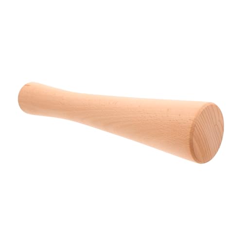 BESTonZON Holzstößel für Gemüsefermentation Ergonomischer Holzstampfer für Einfache Handhabung und Schnelles Zerkleinern für Sauerkraut und Eingelegtes Gemüse von BESTonZON