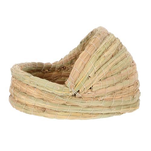 BESTonZON Hühnerstall Brutnest Kaninchen Grasversteck Sittichnest Gewebte Vogelnester Handgewebte Grashütte Meerschweinchenunterstand Nistkästen Für Hühner Vogelbett Haus BESTonZON Hühnerstall Brutnest Kaninchen Grasversteck Sittichnest Gewebte Vogelnester Handgewebte Grashütte Meerschweinchenunterstand Nistkästen Für Hühner Vogelbett Haus von BESTonZON