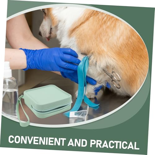 BESTonZON Hundeleckerlis Tasche mit Reißverschluss Tragbare Futterbeutel für Hunde Training Langlebige Flexible Hundesnack Aufbewahrungstasche Geeignet für Welpen und Spaziergänge von BESTonZON