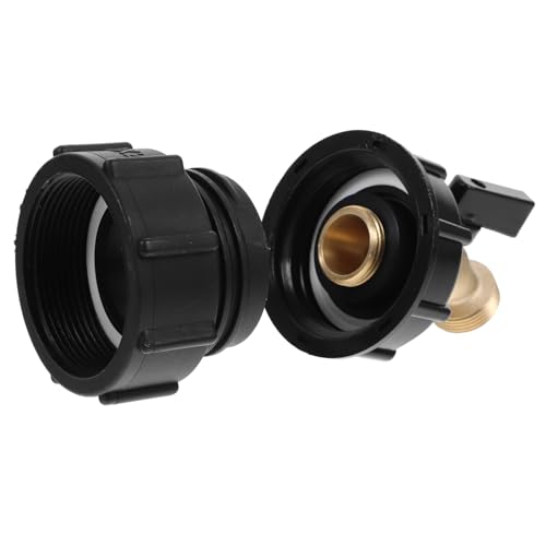 BESTonZON Ibc Adapter für Gallonen Tonnen Wasserfass Langlebiger Auslaufhahn mit Gewinde Passgenaues Ibc Tonfass Ventil Zubehör Einfache Installation Kompatibel mit Gartenschlauchanschluss BESTonZON Ibc Adapter für Gallonen Tonnen Wasserfass Langlebiger Auslaufhahn mit Gewinde Passgenaues Ibc Tonfass Ventil Zubehör Einfache Installation Kompatibel mit Gartenschlauchanschluss von BESTonZON