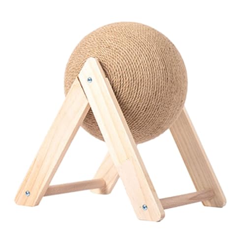 BESTonZON Interaktives Katzenspielzeug Robuster Sisal Kratzball für Katzen Fördert Körperliche und Geistige Aktivität für Zuhause und Tiergeschäfte und Dekoratives BESTonZON Interaktives Katzenspielzeug Robuster Sisal Kratzball für Katzen Fördert Körperliche und Geistige Aktivität für Zuhause und Tiergeschäfte und Dekoratives von BESTonZON